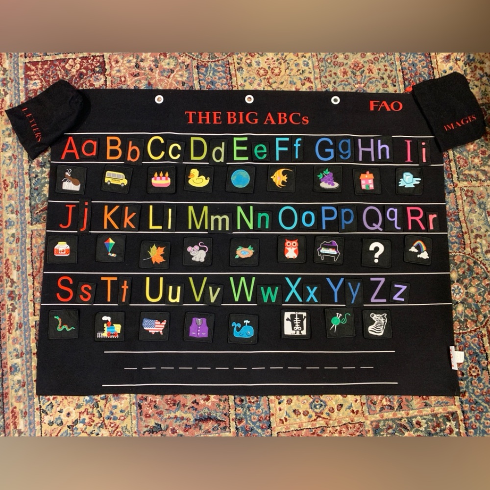 FAO Schwartz Toys R Us ABC Wall Mat